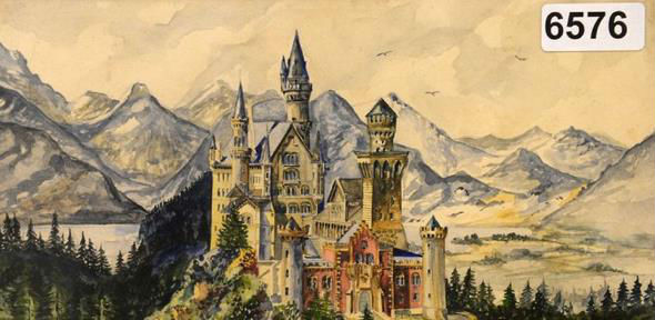 希特勒繪畫作品以44萬美元價格拍出 希特勒繪畫作品以44萬美元價格拍出