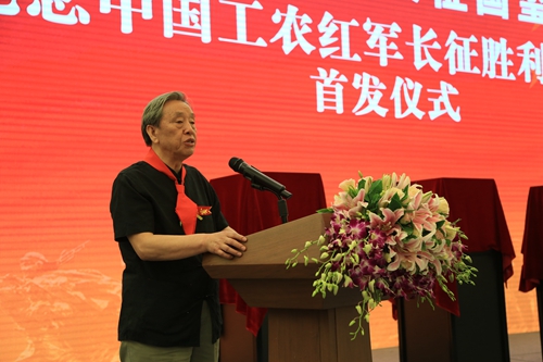 著名軍旅書法家申萬勝將軍致辭